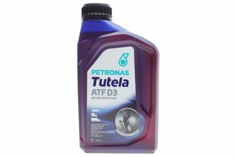 Олива трансмісійна TUTELA ATF D3 (1L) Petronas 76127E15EU