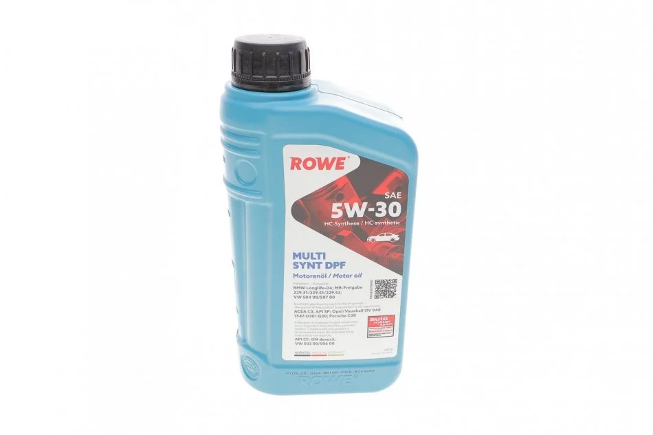 Олива моторна HIGHTEC MULTI SYNT DPF SAE 5W-30 (1 L) ROWE 20125-0010-99 (фото 1)