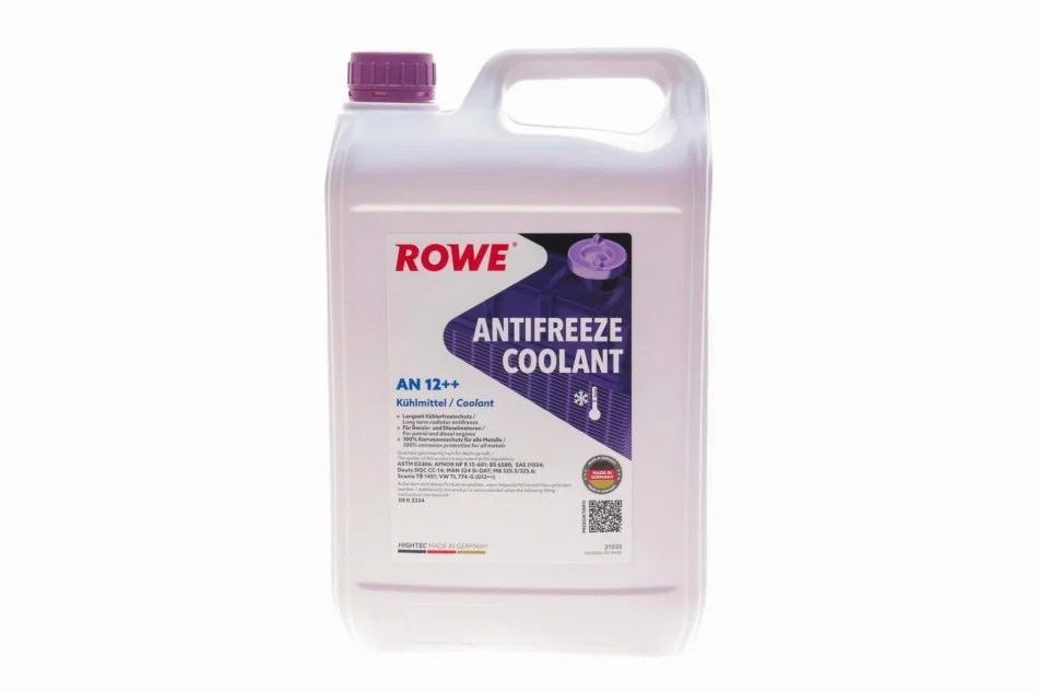 Антифриз HIGHTEC ANTIFREEZE COOLANT AN 12 ++ (5 L) ROWE 21033-0050-99 (фото 1)