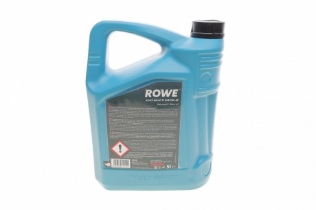 Олива моторна HIGHTEC SYNT RS HC-D SAE 5W-40 (5 L) ROWE 20163-0050-99