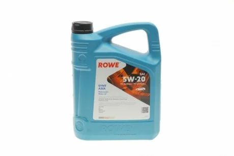 Олива моторна HIGHTEC SYNT ASIA SAE 5W-20 (4 L) ROWE 20359-0040-99