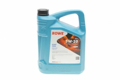 Олива моторна HIGHTEC SYNT ASIA SAE 5W-20 (5 L) ROWE 20359-0050-99
