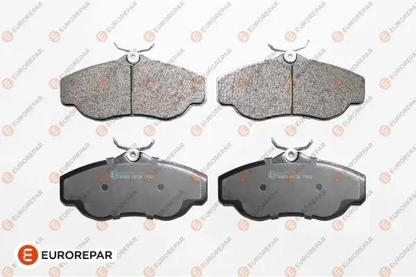 Колодки гальмівні дискові (комплект 4 шт) Eurorepar 1623058780 (фото 1)