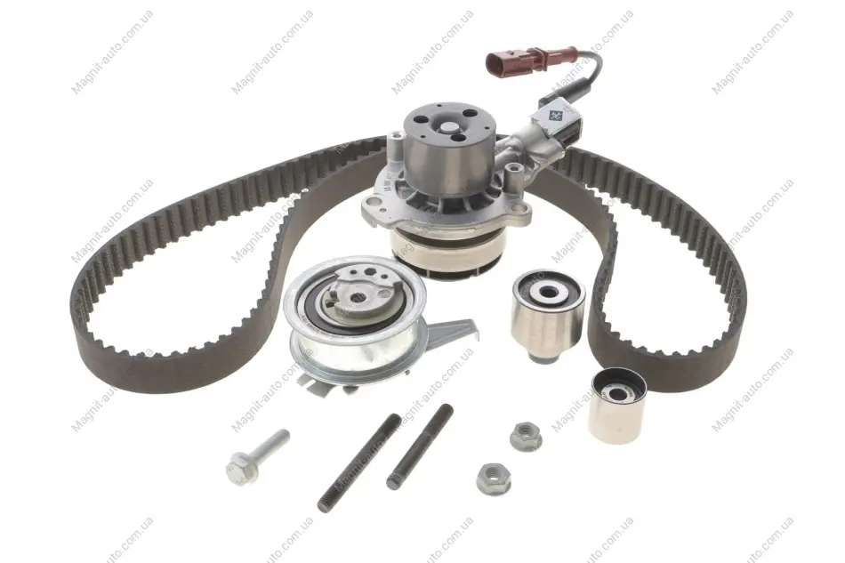 Ремкомплект ГРМ + помпа AUDI/SEAT/SKODA/VW A5/Leon/Karoq/Golf "1,6-2,0 "07>> BOSCH 1987946383 (фото 1)
