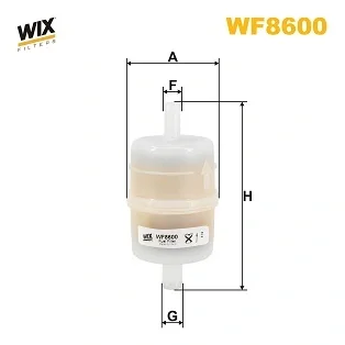 Фільтр повітряний, компресор - підсмоктування повітря (вир-во WIX-FILTERS) WIX FILTERS WF8600