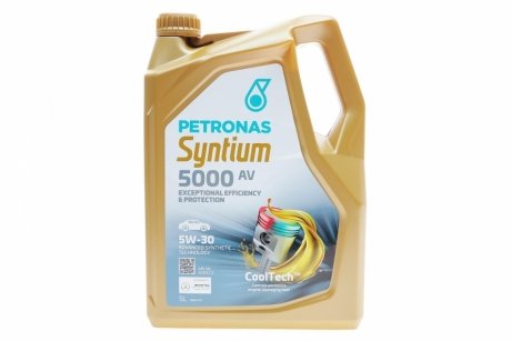 Олива моторна SYNTIUM 5000 AV 5W-30 SN (5L) Petronas 70950M12EU