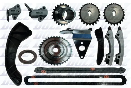 Комплект ланцюга ГРМ HYUNDAI / KIA 1.4/1.6 CRDi DOLZ SKCH081