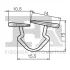 Кліпса (затискач) Fischer Automotive One (FA1) 11-10016.5 (фото 2)