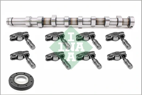 Комплект валу розподільчого з рокерами та компенсаторами FORD/PSA 1.5/1.6 TDCi DV6 (вир-во) INA 428 0056 30