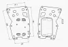 Радіатор масляний BMW 1 F20 (11-), 3 E90, F30 (05-), 5 F10 (10-) N47/B47 2.0D AVA AVA COOLING BW3625 (фото 1)