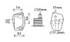 Радіатор масляний BMW 3 E46, E90 (98-), 5 E39, E60 (96-), X3 E83 (04-) 2.0D AVA AVA COOLING BW3555 (фото 1)
