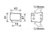 Радіатор масляний MB C-Class (00-), E-Class (02-) 1.8 Kompressor AVA AVA COOLING MS3559 (фото 1)