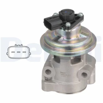 DELPHI MITSUBISHI Клапан EGR PAJERO III 2.5 TDi 00- Delphi EG10628-12B1