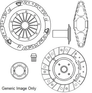 Комплект зчеплення MINI 06-10 (228mm) NATIONAL CK10036