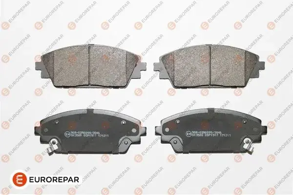 Гальмівні колодки пер. Mazda 3/CX-3 13- (Akebono) Eurorepar 1639381780 (фото 1)