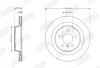 JURID MINI Гальмівний диск задн. CLUBMAN (F54) 14- Jurid 563827JC (фото 1)