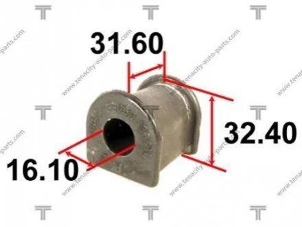 Втулка стабилизатора toyota (96-01) goa camry TENACITY ASBTO1011