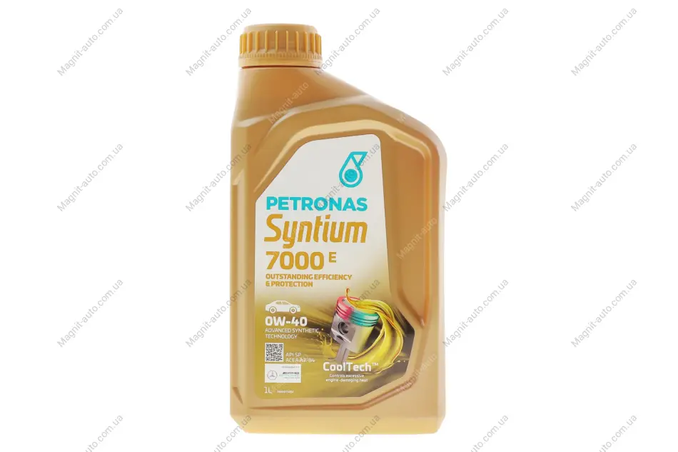 Олива моторна SYNTIUM 7000 E 0W-40 SP (1L) Petronas 70722E18EU (фото 1)