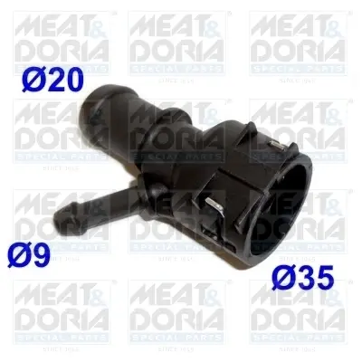 MEATDORIA VW Трубка охолод. рідини Golf,Audi A3,Passat MEAT&DORIA 93501 (фото 1)