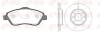 OPEL К-кт гальм. колодок + диски Combo 01-, Corsa C 1,0-1,8 00- REMSA 8774.06