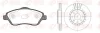 OPEL К-кт гальм. колодки + диски Corsa C 1,0-1,8 00- REMSA 8774.04