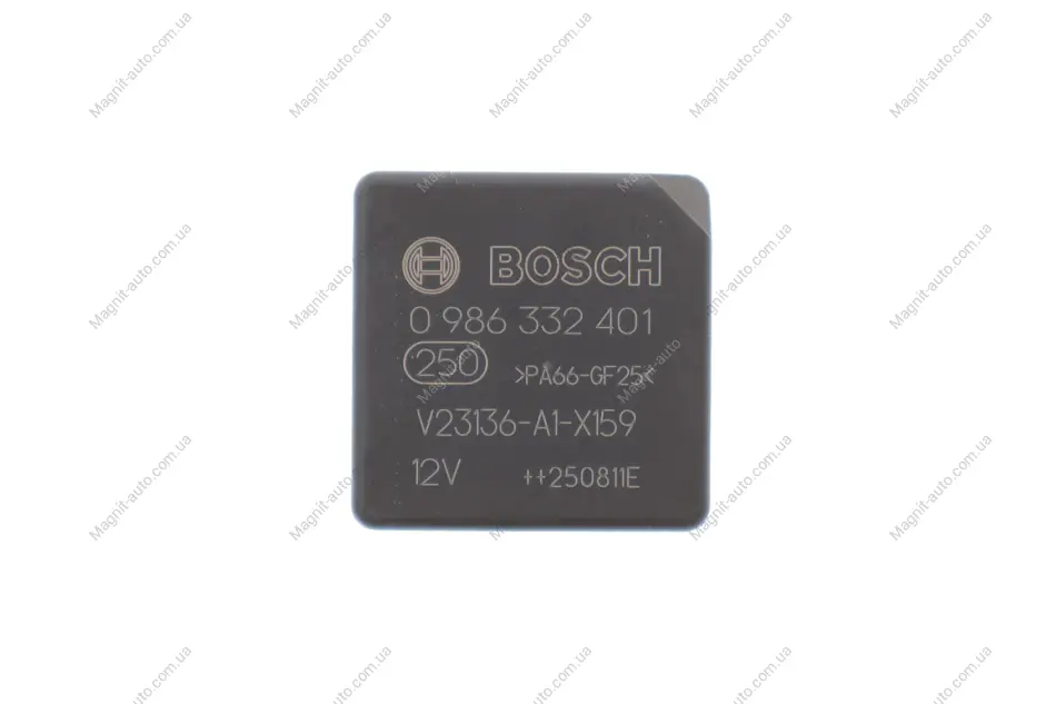 Реле 12v 30a/20 a (вир-во Bosch) BOSCH 0986332401 (фото 1)