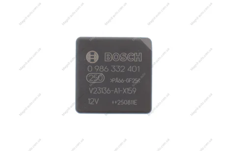 Реле 12v 30a/20 a (вир-во Bosch) BOSCH 0986332401