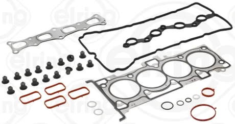 Комплект прокладок, головка блоку MITSUBISHI/PSA 2,4 16V 4B12 до 07.2012 (вир-во Elring) ELRING 161.680