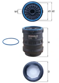 Фільтр паливний MAHLE / KNECHT KC 646D