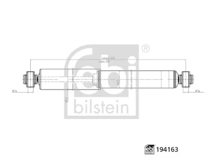 FEBI - Амортизатор FEBI BILSTEIN 194163