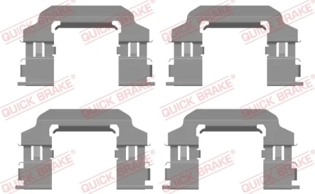 Монтажний компл.,гальм.колодки QUICK BRAKE 1090138