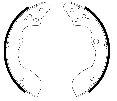 SUZUKI Колодки гальмівні барабанні SX4 06- HELLA 8DB 355 022-581 (фото 1)