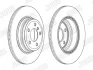 Гальмівний диск зад. BMW 3 (F30/F31/F80)/3 (F31)/4 (F33/F36/F83) 11- (330*66,2) компл. 2шт Jurid 562980JC (фото 1)