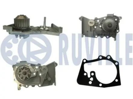 Водяна помпа (підсилена конструкція) Renault Kangoo/Megane 1.4 16V/1.6 16V RUVILLE 56970AS (фото 1)
