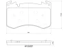ДИСКОВI КОЛОДКИ BREMBO P 44 031 (фото 1)