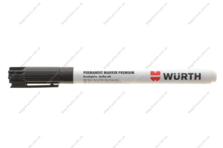 Маркер перманентний чорнильний PREMIUM, чорний, 1 mm {арт. } Wurth 0967915311