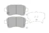 PARTS SUZUKI Гальмівні колодки передн. Liana 1.3I-1.6I 06/02 KAVO KBP-8528 (фото 1)