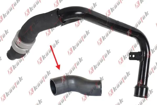 KAUTEK CITROEN патрубок інтеркулера JUMPER 2.2 HDi 110 11-, JUMPER 2.2 HDi 150 11-, FIAT DUCATO 110 Multijet 2,3 D 11-, PEUGEOT BOXER 2.2 HDi 120 06- Kautek CI-TH010 (фото 1)