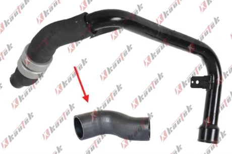 KAUTEK CITROEN патрубок інтеркулера JUMPER 2.2 HDi 110 11-, JUMPER 2.2 HDi 150 11-, FIAT DUCATO 110 Multijet 2,3 D 11-, PEUGEOT BOXER 2.2 HDi 120 06- Kautek CI-TH010