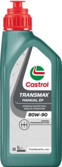 Масло трансмисс. 80W-90 TRANSMAX MANUAL EP, GL-4, 1л, мин. CASTROL 15F1F2