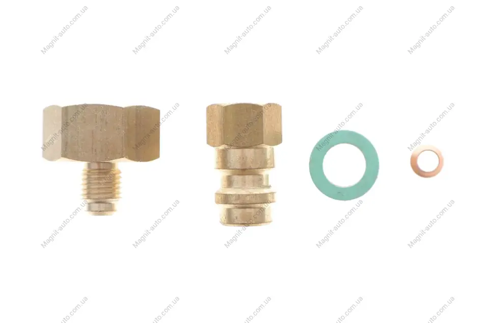 Адаптер HP R134A 1/4SAE + 3/4NPSx1/4SAE Texa 74350364 (фото 1)