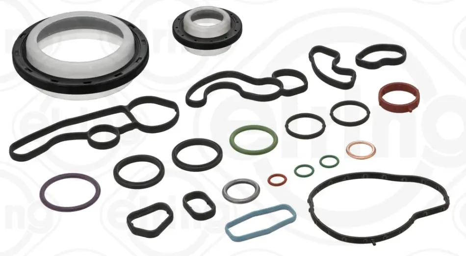 Комплект прокладок двигуна (низ) DS DS 3 / DS 3, DS 4 II, DS 7 CITROEN BERLINGO, BERLINGO/MINIVAN, C3 / C3 ORIGIN III, C3 AIRCROSS II, C4 CACTUS, C4 III, C4 SPACETOURER, C4 X 1.5D 05.15- ELRING 967.060 (фото 1)