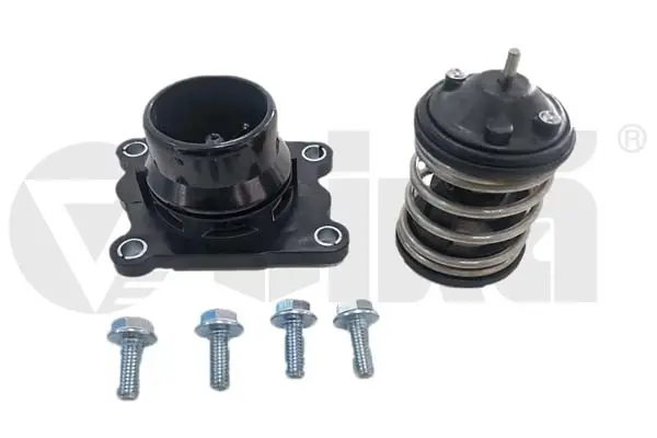 Термостат з кришкою 87°C BMW 1, 3, 5, 7 X1, X3, X5, X6 1.6D, 2.0D, 3.0D (07-17) VIKA Vika 19772401 (фото 1)