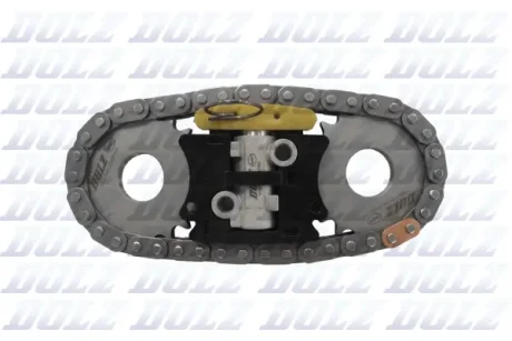 Фото 1 - комплект ланцюга ГРМ з натягувачем FIAT/IVECO 2,3 JTDM 16V F1AE DOLZ SKCF064 Комплект ланцюга ГРМ з натягувачем FIAT/IVECO 2,3 JTDM 16V F1AE DOLZ SKCF064 (фото 1)