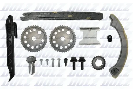 Комплект ланцюга ГРМ з шестернями OPEL Z22SE (вир-во) DOLZ SKCO024