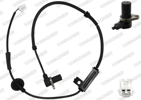 HYUNDAI Датчик ABS задн. лів. SANTA FE I 2.0 01-, 2.4 01-, 2.7 01- WAGNER ABS01217