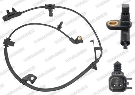 DODGE Датчик ABS задн. лівий JOURNEY 08-, FIAT FREEMONT 11- WAGNER ABS00926