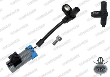 CHEVROLET датчик ABS передн. Captiva, Opel Antara 06- WAGNER ABS00993