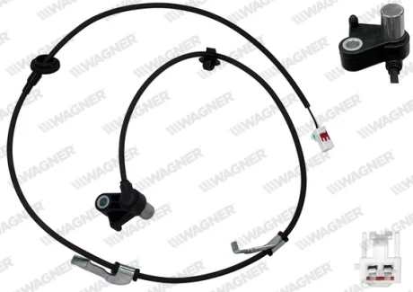 Датчик ABS задн. MAZDA 6 05-08 Л WAGNER ABS00696