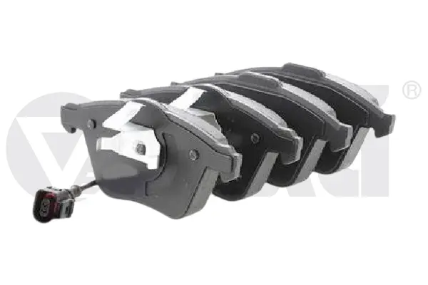 Колодки гальмівні передні з датчиком Audi A3, TT/VW Golf VI/Seat Leon (05-16) VIKA Vika 66981704701 (фото 1)